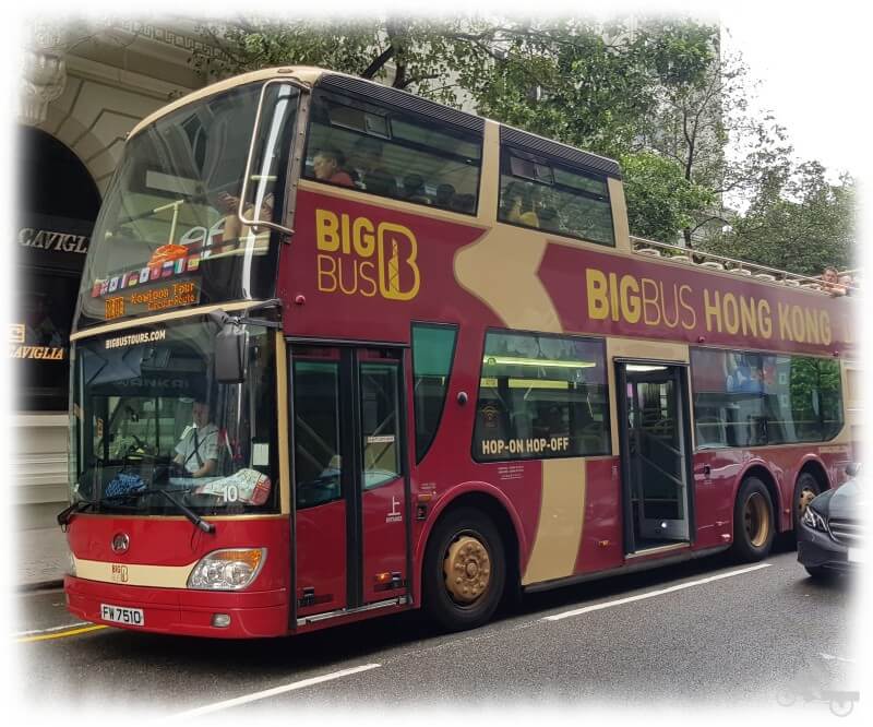 hong kong autobus turistico
