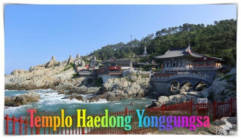 Templo Haedong Yonggungsa - junto al mar