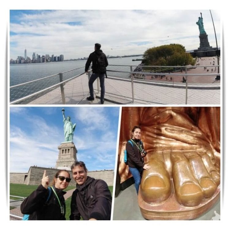 estatua de la libertad - TOP lugares para visitar en New York a primera hora