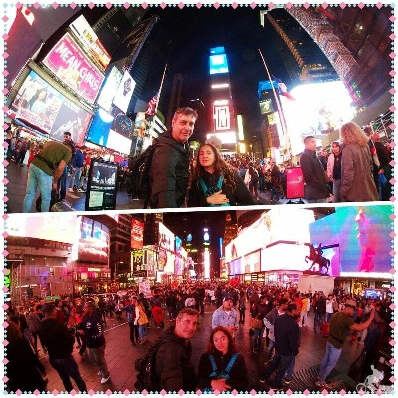 Times Square - TOP lugares para visitar en New York de noche 