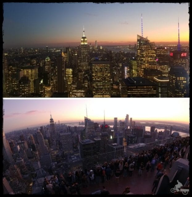 top of the rock noche - TOP lugares para visitar en New York al atardecer