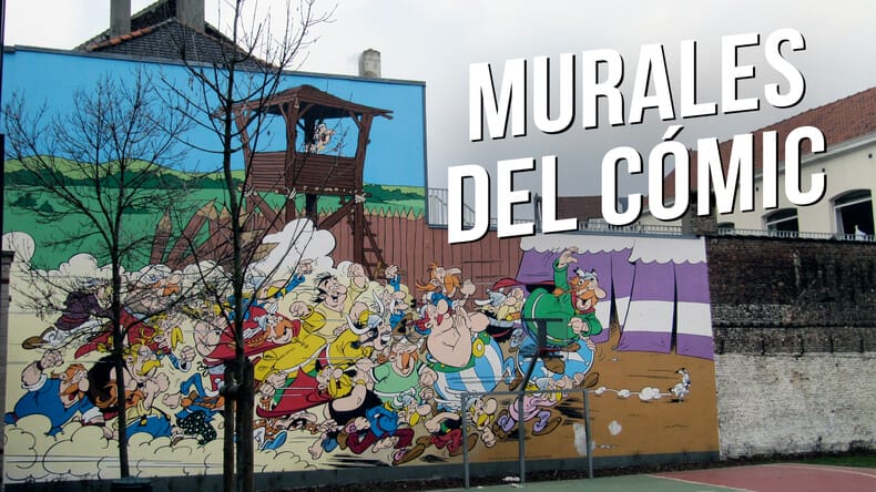 Ruta de los murales del cómic en Bruselas