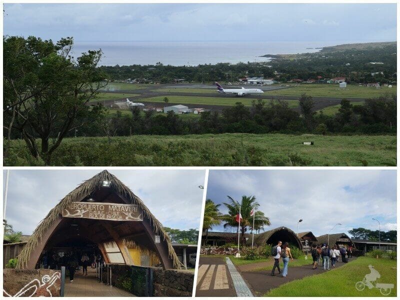aeropuerto mataveri Visitar Hanga Roa en isla de Pascua
