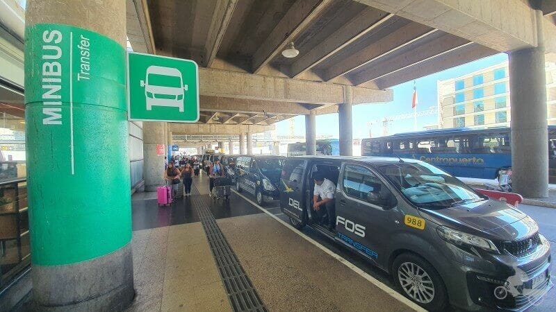 minibuses aeropuerto santiago chile