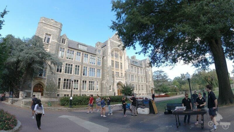 visitar la universidad de Georgetown