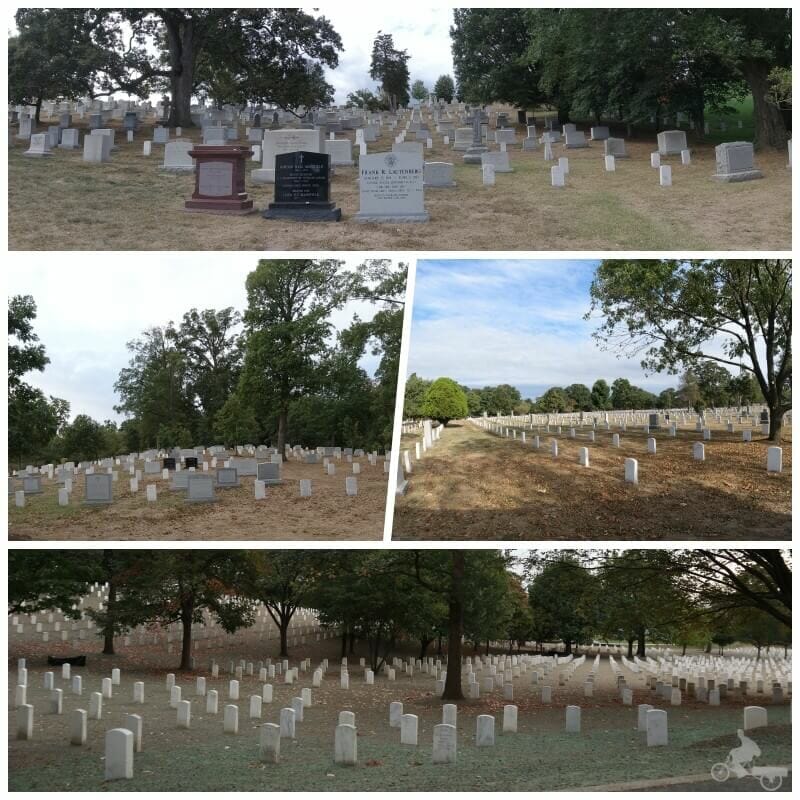 tumbas cementerio arlington Washington