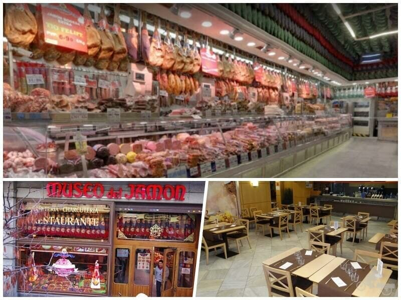 museo del jamón - dónde comer en Madrid