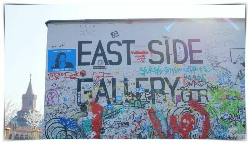 East Side Gallery muro de Berlín