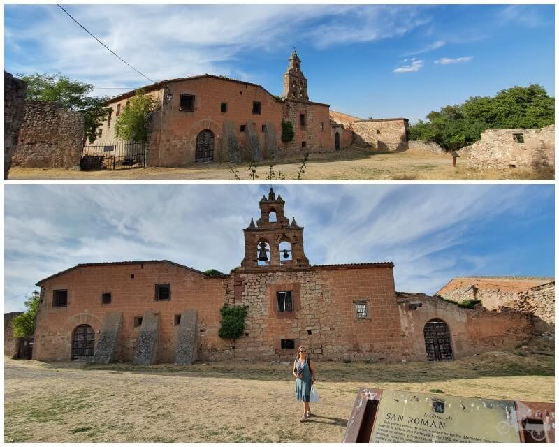 ruinas del convento de San Román en Soria