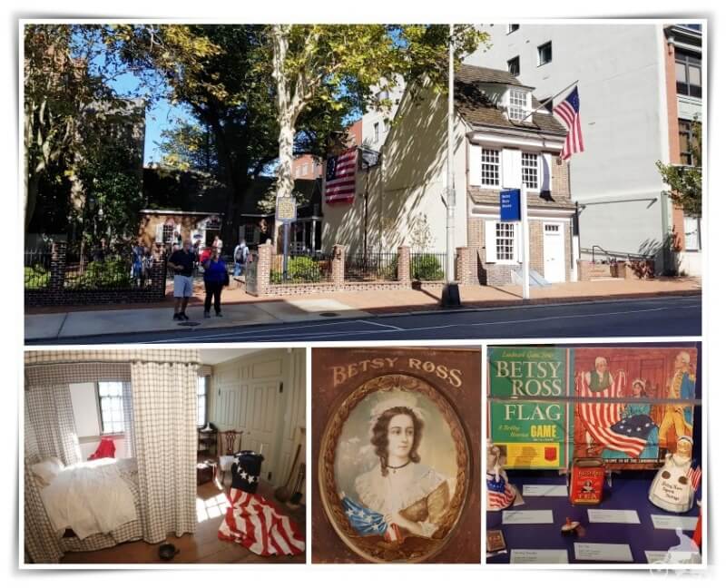 casa Betsy Ross - Filadelfia en 3 días