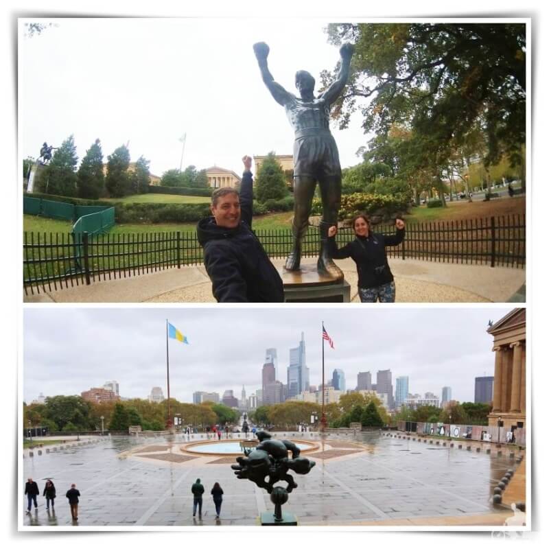 estatua Rocky balboa Filadelfia