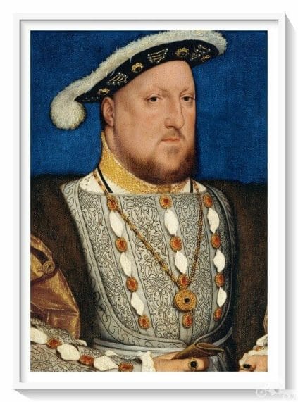 retrato de Enrique VIII de Inglaterra
