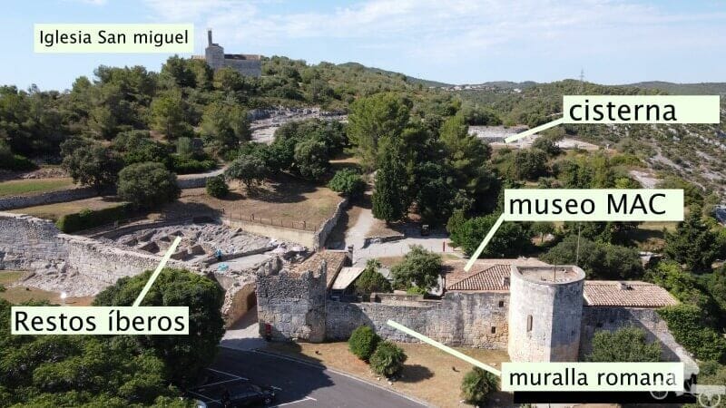 muralla romana olèrdola