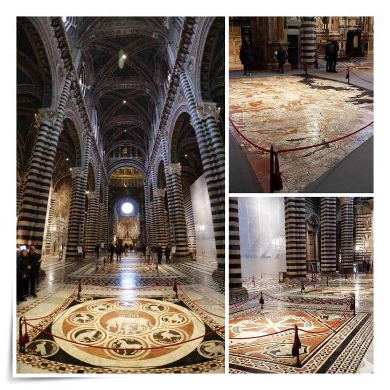 suelo mármol catedral de Siena