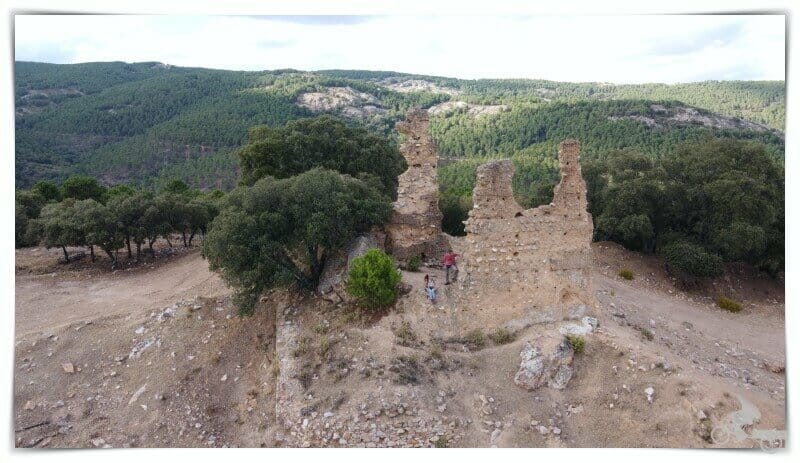 ruinas castillo de Castro Ferral