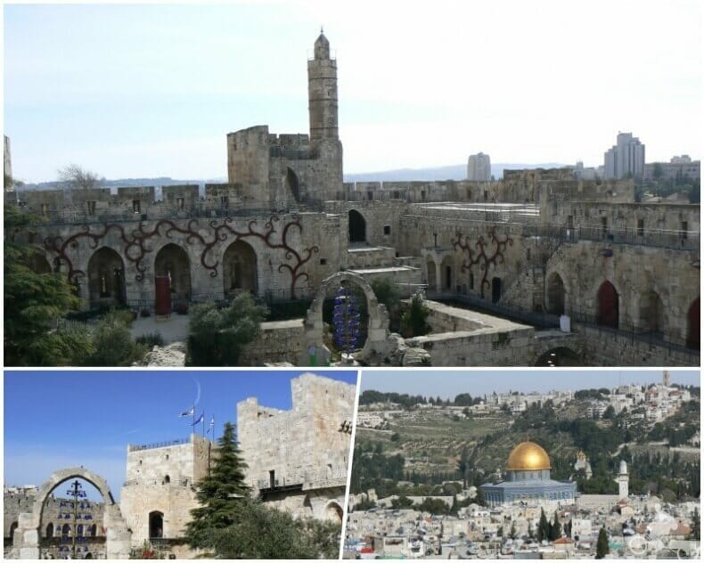 ciudadela fortaleza de la torre de David - museo que ver en Jerusalén