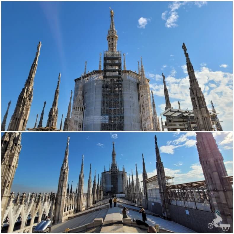 la Madonnina de la catedral de Milán