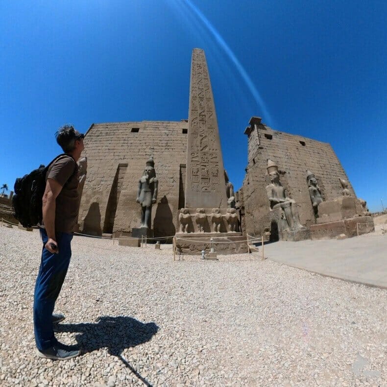 obelisco del templo de Luxor