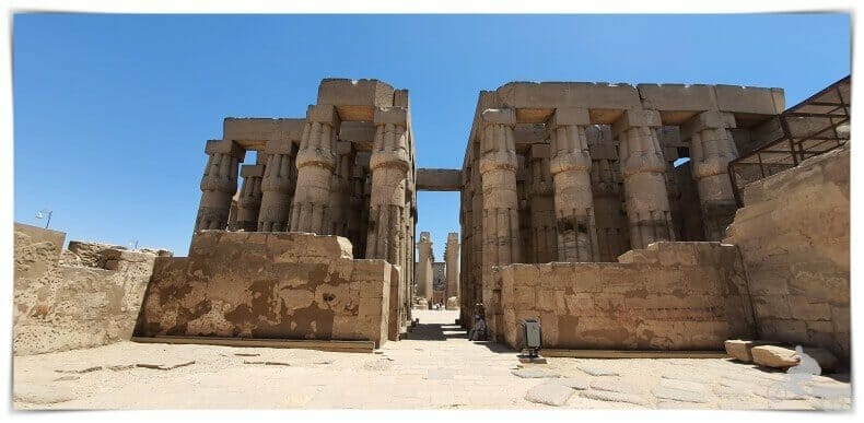 Sala Hipóstila del templo de Luxor