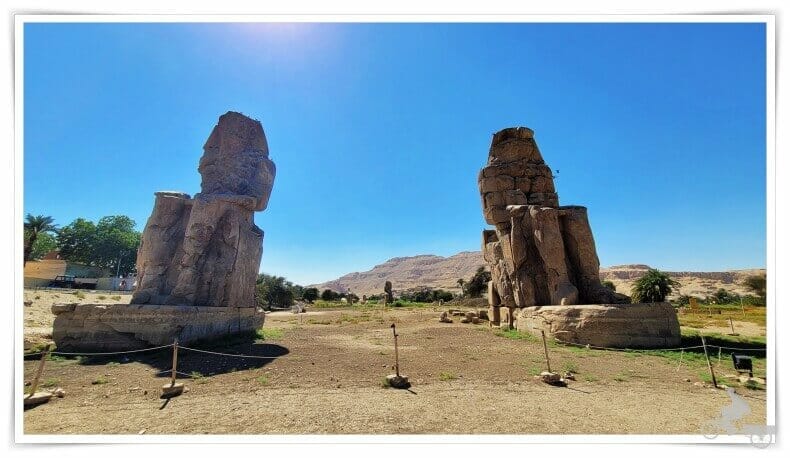 colosos de Memnón Amenhotep III