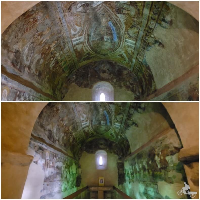 frescos iglesia de Sant Martí de Fenollar