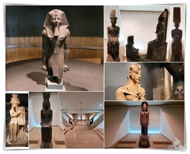 principales obras del museo de Luxor