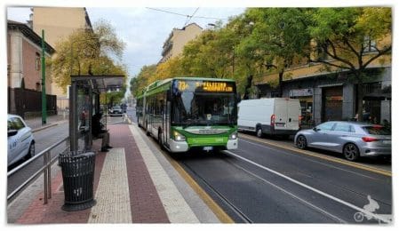 autobús de Milán