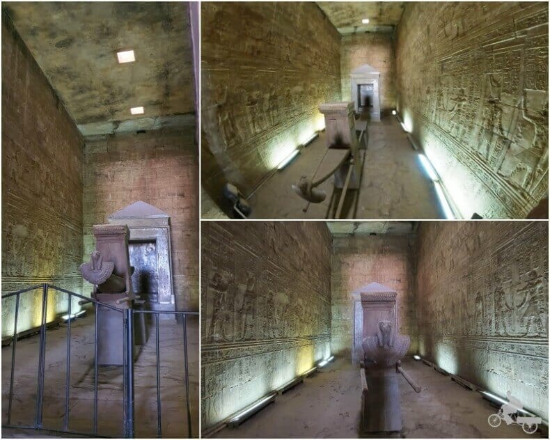 santuario de Horus del templo de Edfu
