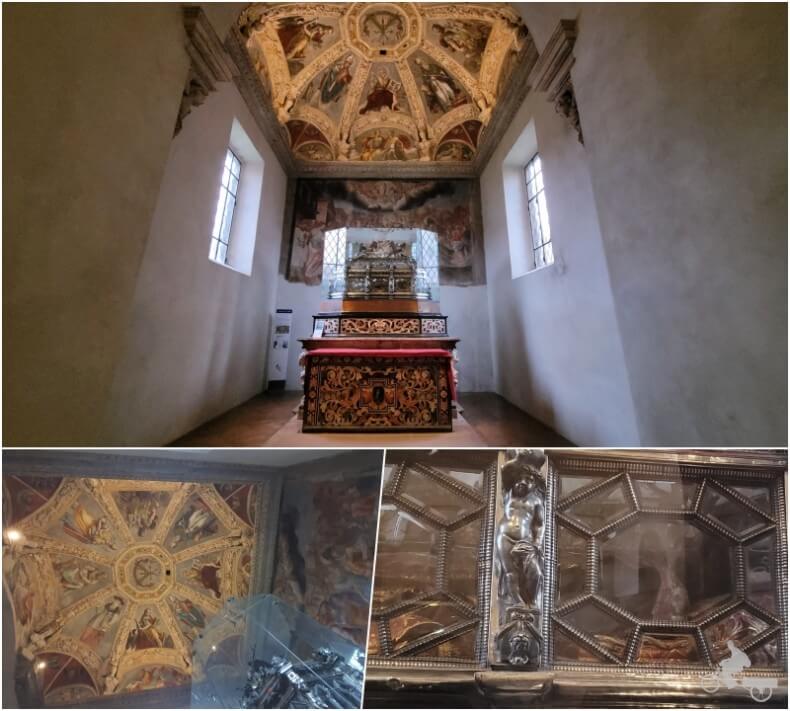 altar mayor de la capilla de San Aquilino