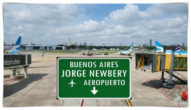 Cómo llegar del aeroparque Jorge Newbery a Buenos Aires