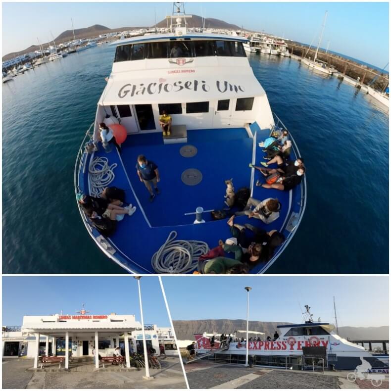 ferry de isla de la Graciosa