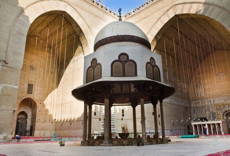patio mezquita del Sultán Hasan