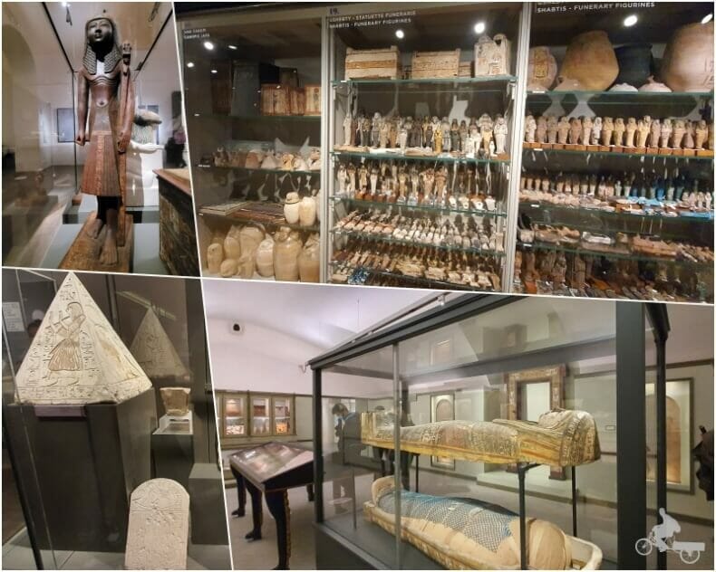 colección del museo egipcio de Torino