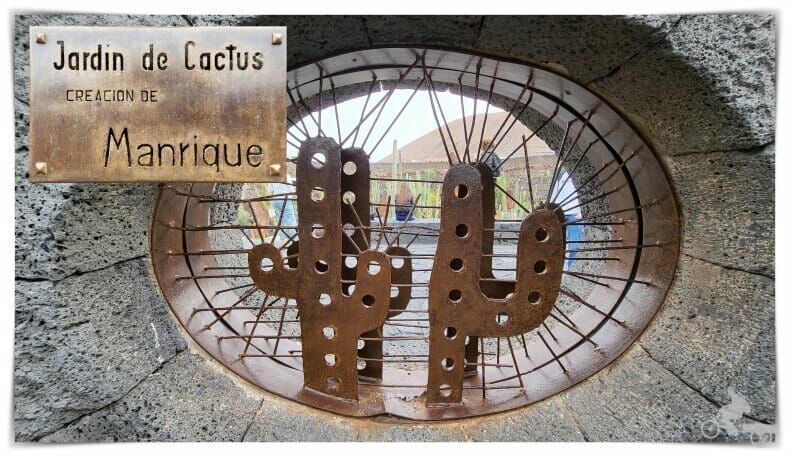 visitar jardín cactus Lanzarote