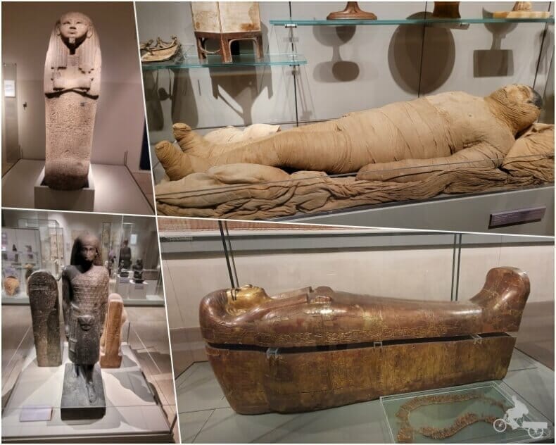 colección del museo egipcio de Turín
