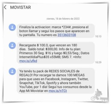 sms movistar argentina