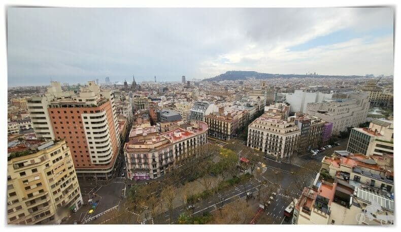 vistas Barcelona desde el Unlimited