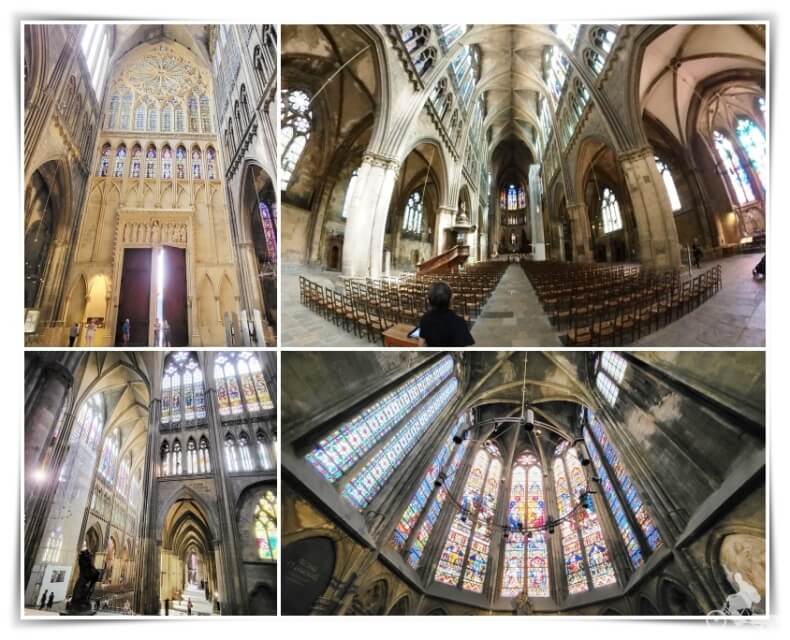 interior de la Catedral de Metz