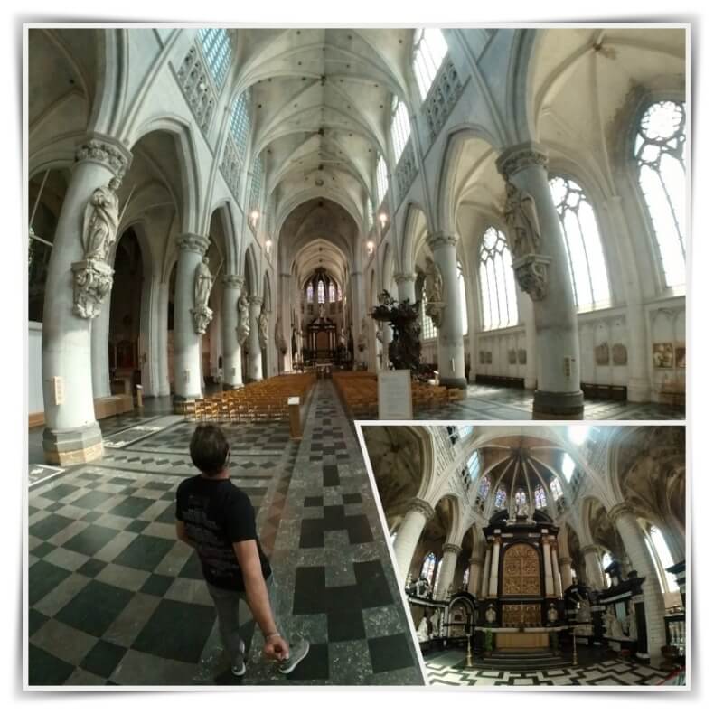interior catedral de Malinas