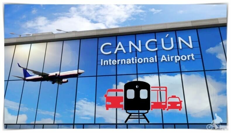 cómo ir deel aeropuerto de Cancún al centro de la ciudad