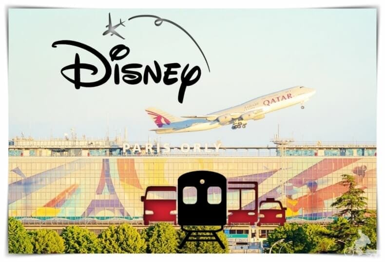 cómo ir del aeropuerto de Orly a Disneyland Paris