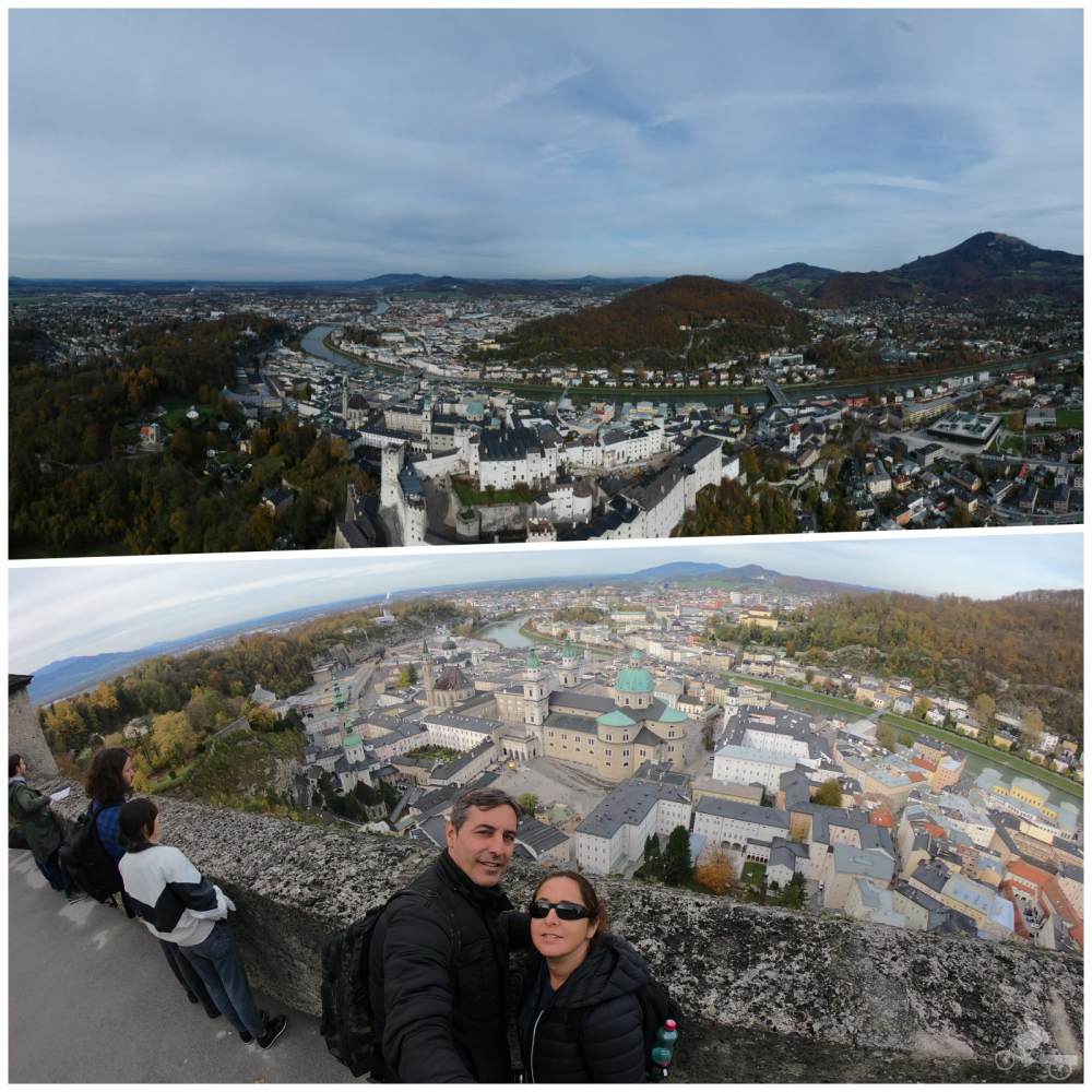 vistas desde el castillo de Salzburgo