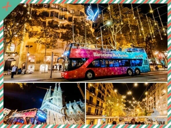 Bus Barcelona Christmas tour