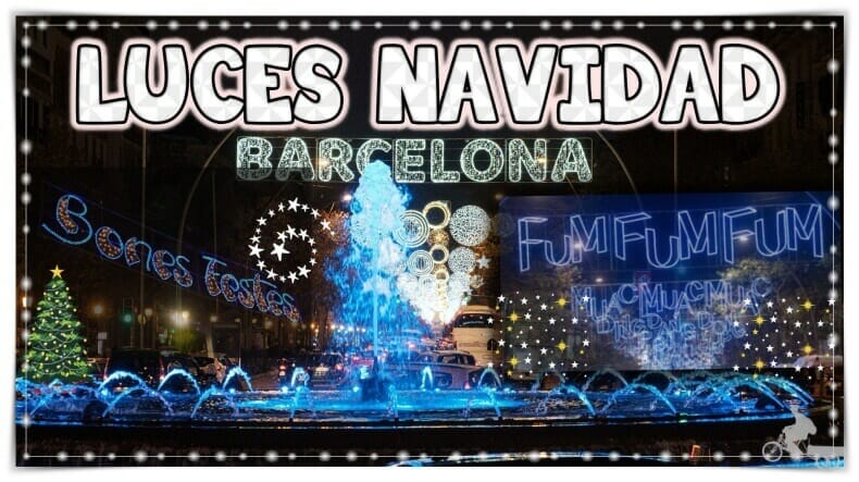 luces de Navidad en Barcelona