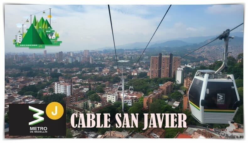 metro cable de San Javier