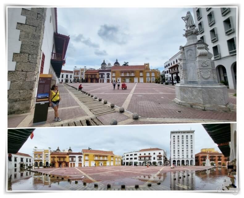 plaza Aduana que ver cartagena indias