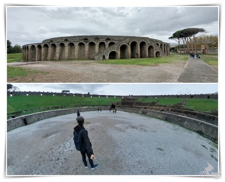 anfiteatro que ver en Pompeya