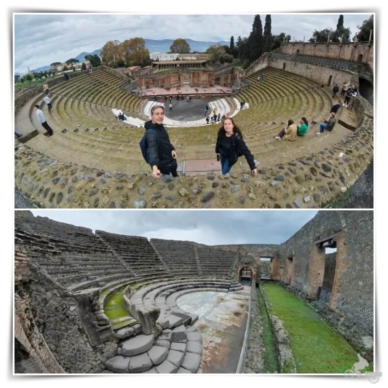 Teatro grande y pequeño de Pompeya