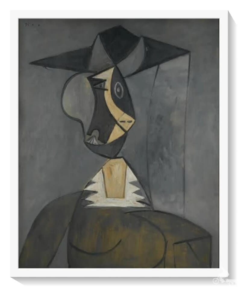 woman in grey picasso