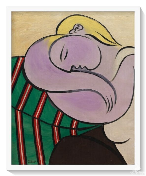 Woman with Yellow Hair (Femme aux cheveux jaunes)- PICASSO